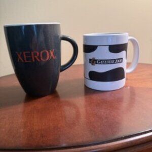 Vintage Computer-Themed Mugs (set of 2)